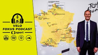 Velo fokus podcast ŽIVĚ O trase příští Tour de France [upl. by Minne]