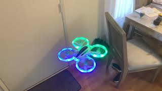 Sharper Image Mini Stunt Drone Controlled by 4 year old [upl. by Bourgeois442]