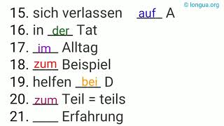 Präpositionen im Deutschen auf lange Sicht in der Regel neidisch auf in Sicherheit in Zukunft [upl. by Yalahs]