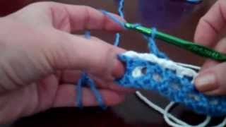 Interlocking Crochet™  3 dcib or Back Stitch [upl. by Conn]