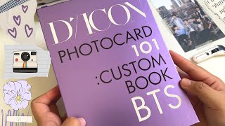 BTS Dicon Photocard 101 Unboxing 📦  ASMR ☁️ [upl. by Schwerin]