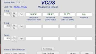 2013 VW GTI Episode 113 Vlog How To Check DSG Fluid Temperature [upl. by Westlund]