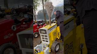 Start up the “Over Kill” Diesel Mini Mo gardentractor tractorpulling [upl. by Mogerly35]