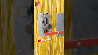 Automatic door lock mechanism shorts lock construction welding [upl. by Oinafipe]