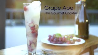 How to make the best Champagne Cocktail with Vodka and Fresh Grapes [upl. by Alphonse]