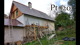 Lime Plaster on Stone Walls [upl. by Haimarej]