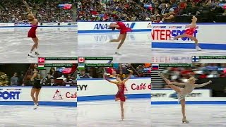 ⛸ Womens Short Program  Set 1 of 2  2001 World Figure Skating UK📺 no marks [upl. by Eah]