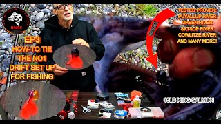 HOWTO DRIFT FISHING LEADERS TIE AND TUNE MY BEST SET UPS FOR SALMON STEELHEAD FISHING fishing [upl. by Ivad]