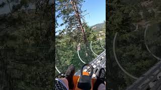 Alpine Coaster in Leavenworth WA travel vacation luxury automobile crash [upl. by Icat]