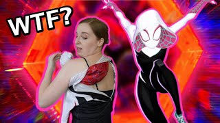 I Bought The WORST Spider Gwen Cosplay on Amazon  Across The SpiderVerse Cosplay Review [upl. by Mera]