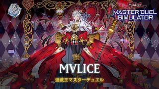 Malice  M∀LICE  M∀LICE QUEEN HEARTS OF CRYPTER MDPro3 YuGiOh Master Duel [upl. by Garceau]