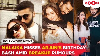 Malaika Arora SKIPS Arjun Kapoors midnight birthday celebration amid BREAKUP rumours [upl. by Yrtneg]