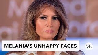 All Of Melania Trumps Unhappy Faces [upl. by Edmond]