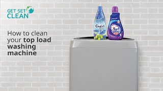 How to Clean your Top Load Washing Machine [upl. by Materse17]