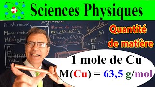 Sciences Physique Chimie sur la quantité de matière [upl. by Mervin327]