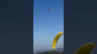 Kashmir Impressive Paragliding Landing Video Syed Athar Parvaiz Shah [upl. by Tami]