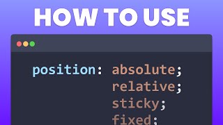 Learn CSS Positions in 4 minutes [upl. by Laurinda390]