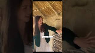 Iron Age Roundhouse viral video youtube history story short life home house medieval love [upl. by Acinna131]