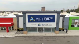 Sault college BRAMPTON CAMPUS full tour 2023 CANADA [upl. by Eirrahs]