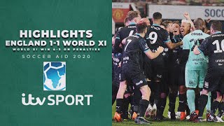 Highlights Soccer Aid 2020  England v World XI  ITV Sport [upl. by Schoenfelder]