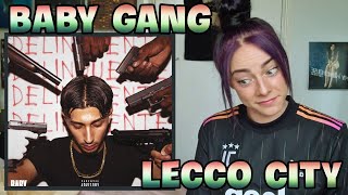 BABY GANG  LECCO CITY  UK REACTION 🇬🇧  BEAT IS FIRE 🔥 [upl. by Osswald]