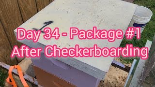 Too much Checkerboarding  7 day Follow up  Package on day 34 April 23rd NJ [upl. by Ylram]