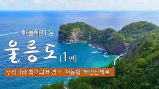 【울릉도 1편】 우리나라 최고의 비경 산책로 공개ㅣ울릉도 저동항 해안도로 [upl. by Nwahsal]