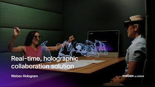 Webex Hologram  The latest innovation in video conferencing [upl. by Mackoff]