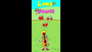 Long Vowel ai ae ay Phonics Song  Shorts [upl. by Brady]