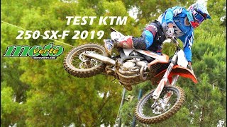 Test KTM 250 SXF 2019  Redoutable [upl. by Asseneg]