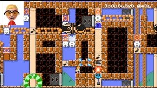 SPLATOON Epic Inkling Adventure  Super Mario Maker [upl. by Liryc]