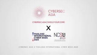 Cybersec Asia x Thailand International Cyber Week 2024 powered by NCSA  Aftermovie [upl. by Najed]