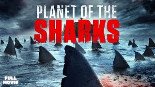 Planet of the sharks  Action  HD  Full Movie in English [upl. by Groscr]