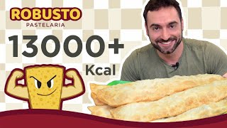 Desafio 25  Pastéis gigantes 34kg 13700kcal [upl. by Nothgierc293]