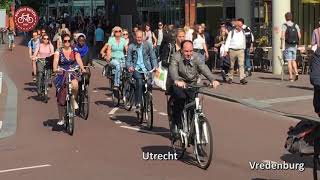 How Utrecht tries to reduce the number of cyclists [upl. by Fedirko582]