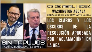 CAFE CON VOZ Luis Galeano con Washington Abdala  03 DE ABRIL 2024 [upl. by Carol-Jean]