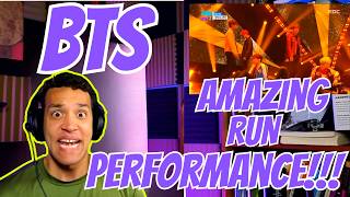 American Pop Fan Reacting To BTS  RUN Show Music Core [upl. by Melton539]