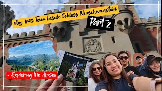 What’s Inside Neuschwanstein Castle  Rowing a Boat in Alpsee 🇩🇪 [upl. by Nuahsyar]