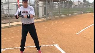 Slowpitch Softball Hitting Tips Stance Windup [upl. by Gnad]