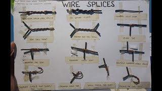 Lesson 21  WIRE JOINTS and SPLICES [upl. by Kaitlynn]