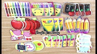 COMO HACER CENTROS DE MOÑOS BACK TO SCHOOL  video 24 🌺 craftsforlady [upl. by Manaker]