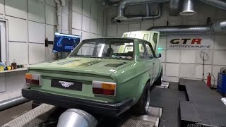 Volvo 242 Turbo B230 Stroker Dyno Runs [upl. by Heigho]