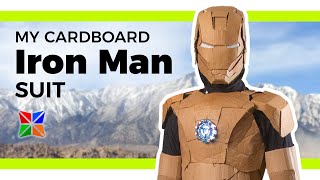 My cardboard Iron Man Suit Overview [upl. by Dimitris806]