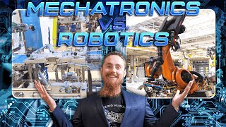 What is the Difference Between MECHATRONICS vs ROBOTICS [upl. by Brandt653]