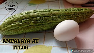 GINISANG AMPALAYA WITH EGG WITHOUT BITTER TASTE PROMISEPANLASANG PINOY [upl. by Dorthy]