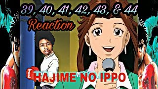 Hajime No Ippo Episodes 39 40 41 42 43 amp 44  Live Reaction [upl. by Yrek119]