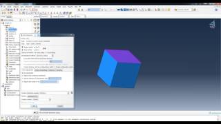 Direct contact in abaqus [upl. by Sullecram]