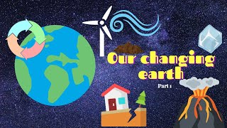 Our changing earth Part  1  Endogenic Changes  Class 7 Geography  Wizartist [upl. by Aiva]