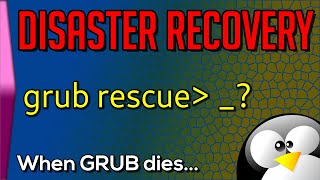 Disaster Recovery when GRUB dies [upl. by Francyne]