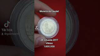 Capitale della cultura 2017 lituania vilnius 2€ [upl. by Notnert]